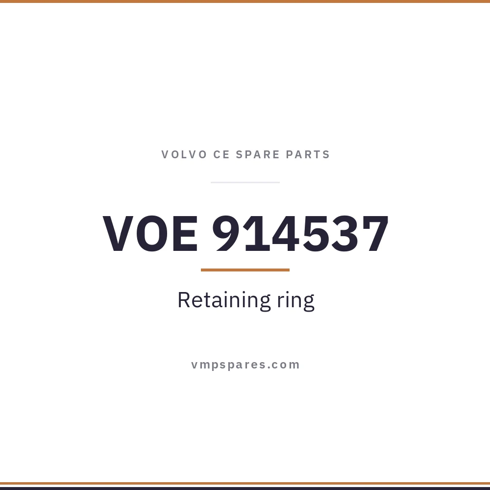 VOE 914537 – Retaining ring