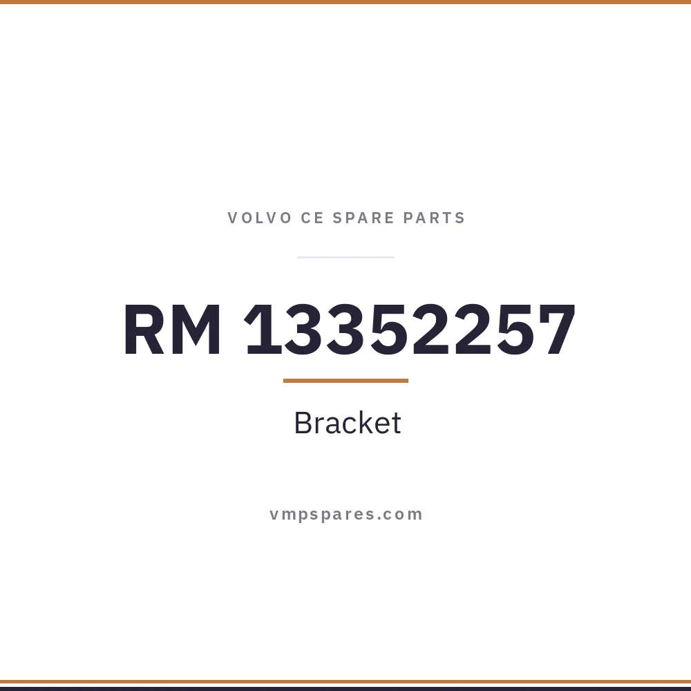 RM 13352257 – Bracket