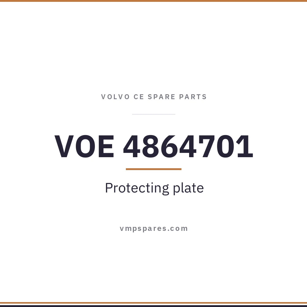 VOE 4864701 – Protecting plate