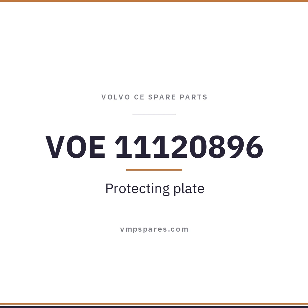VOE 11120896 – Protecting plate