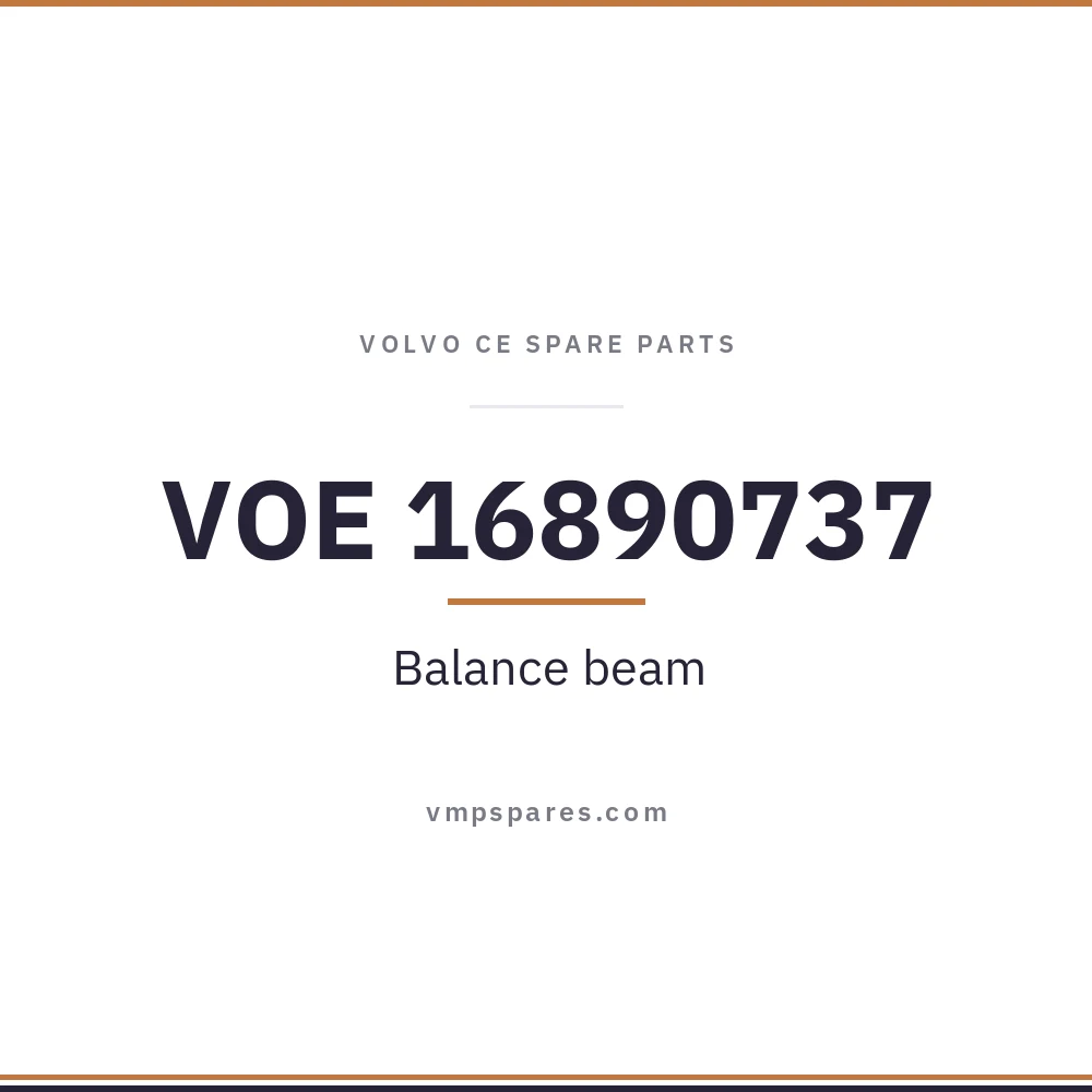 VOE 16890737 – Balance beam