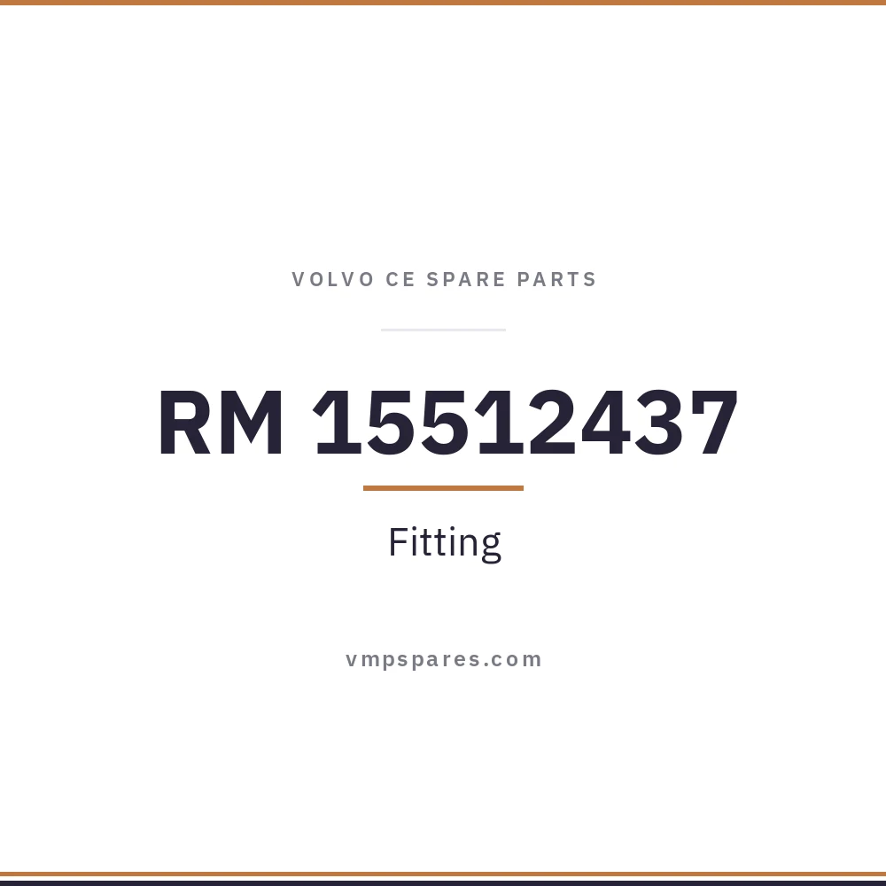 RM 15512437 – Fitting