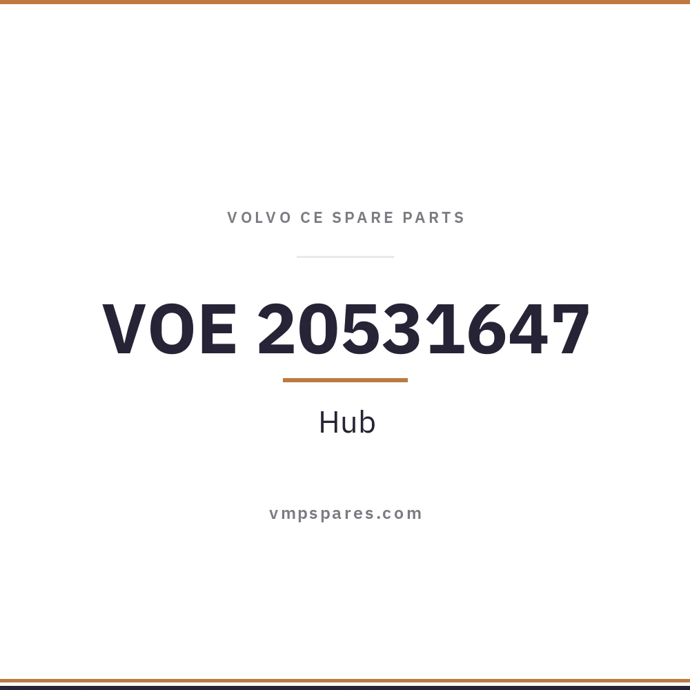 VOE 20531647 – Hub
