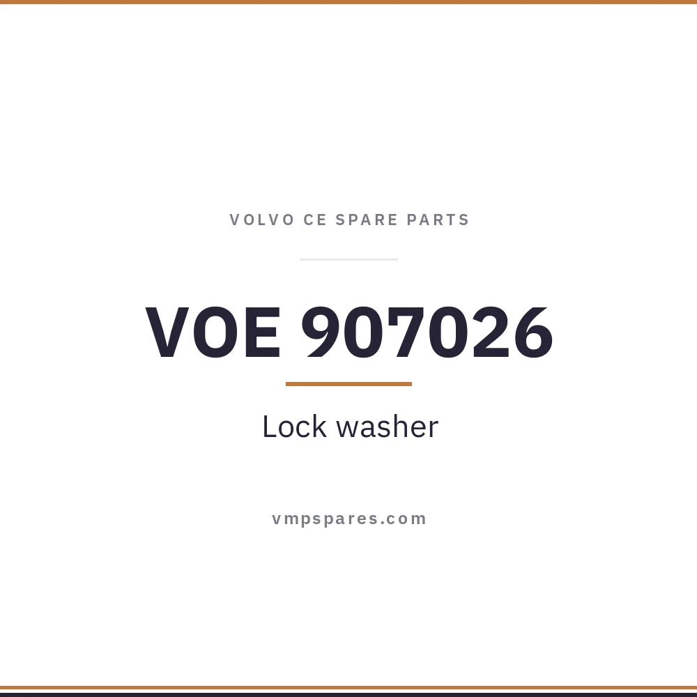 VOE 907026 – Lock washer
