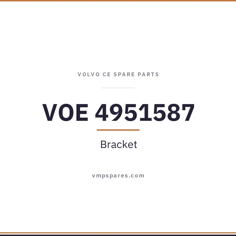VOE 4951587 – Bracket