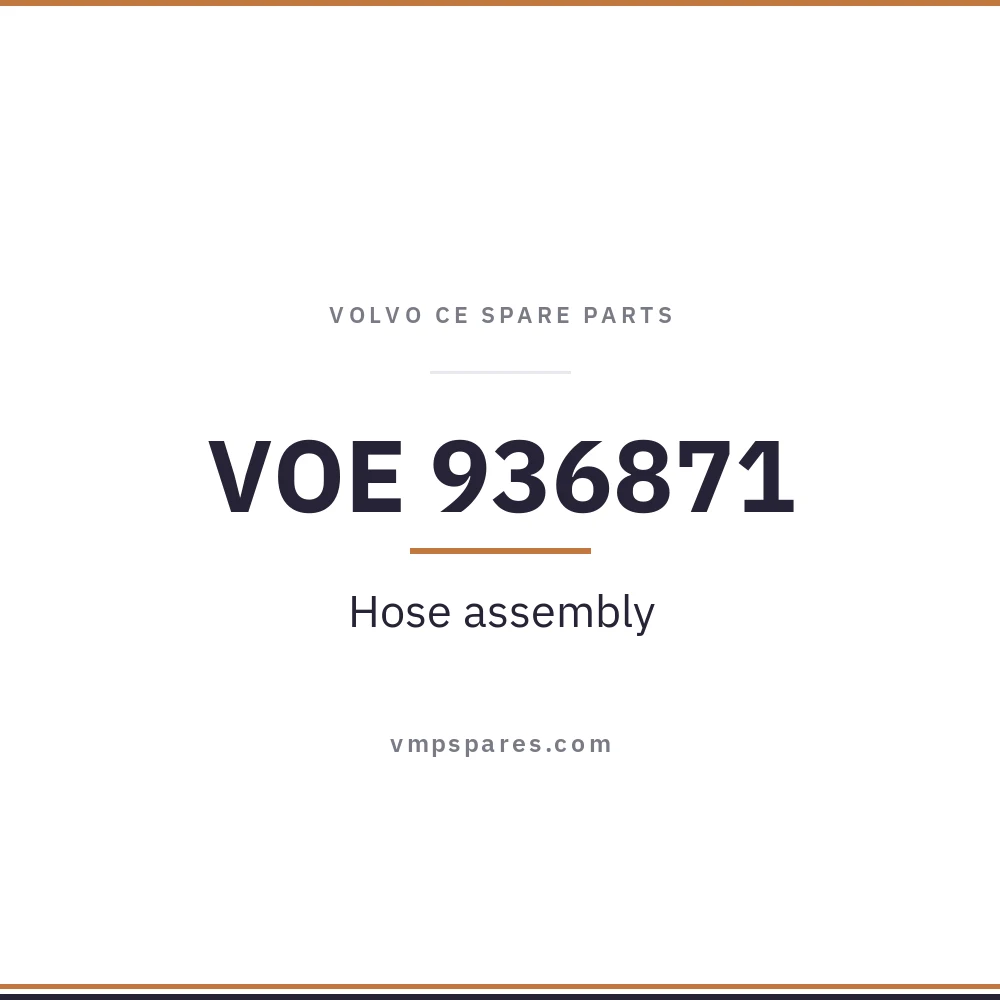 VOE 936871 – Hose assembly