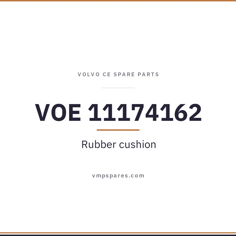 VOE 11174162 – Rubber cushion