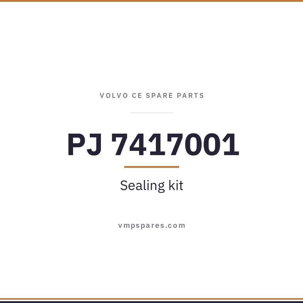 PJ 7417001 – Sealing kit
