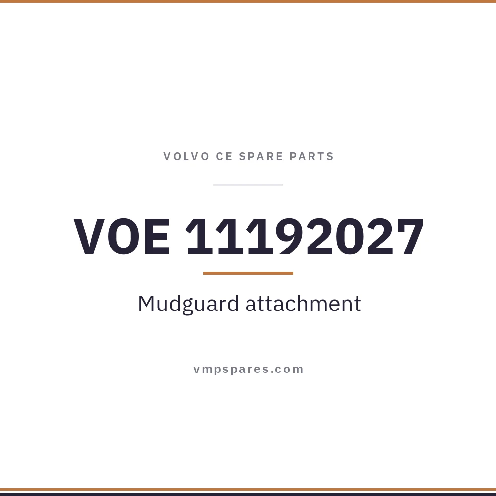 VOE 11192027 – Mudguard attachment