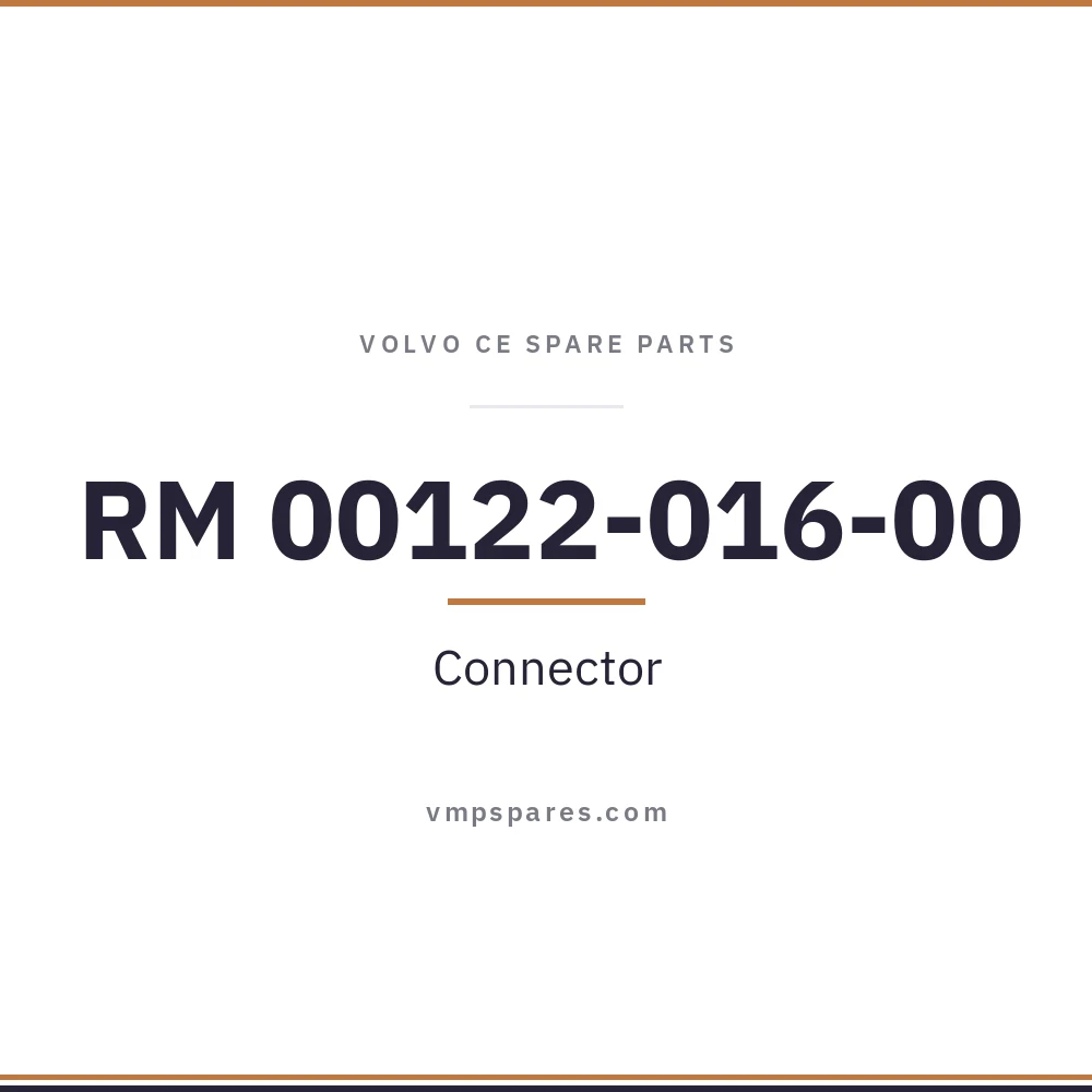 RM 00122-016-00 – Connector