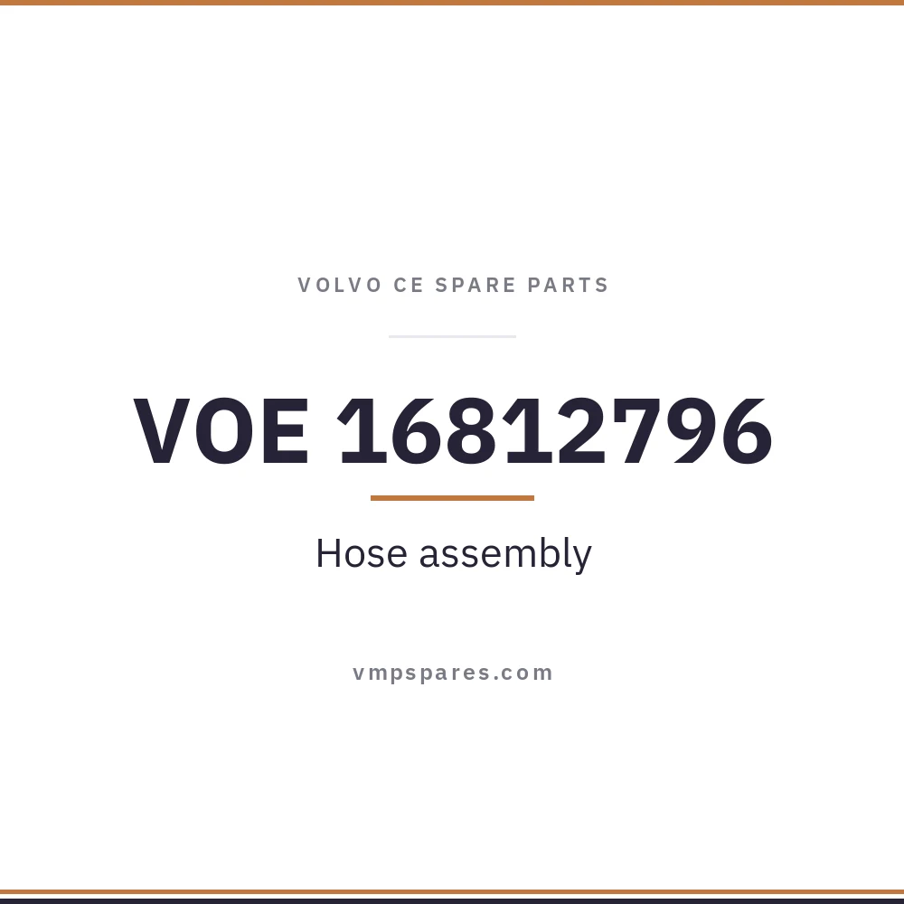 VOE 16812796 – Hose assembly