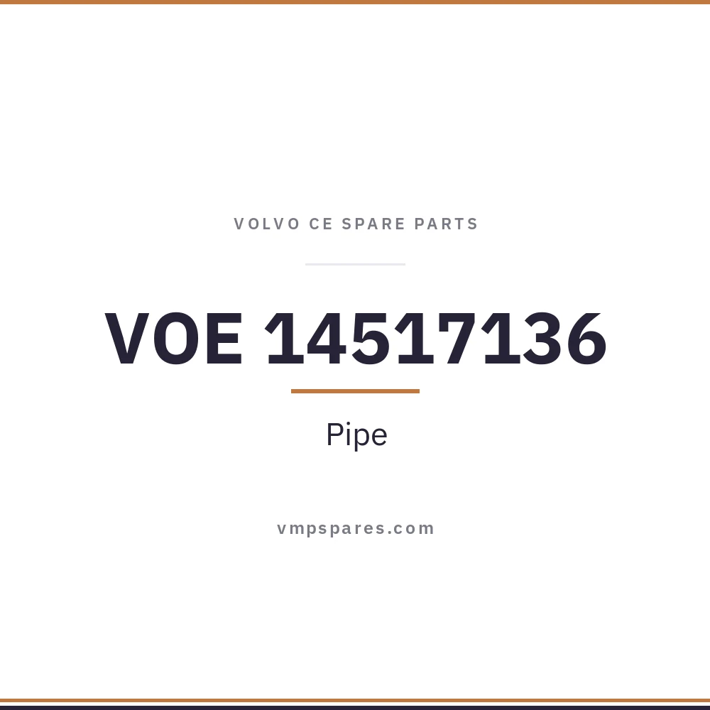 VOE 14517136 – Pipe