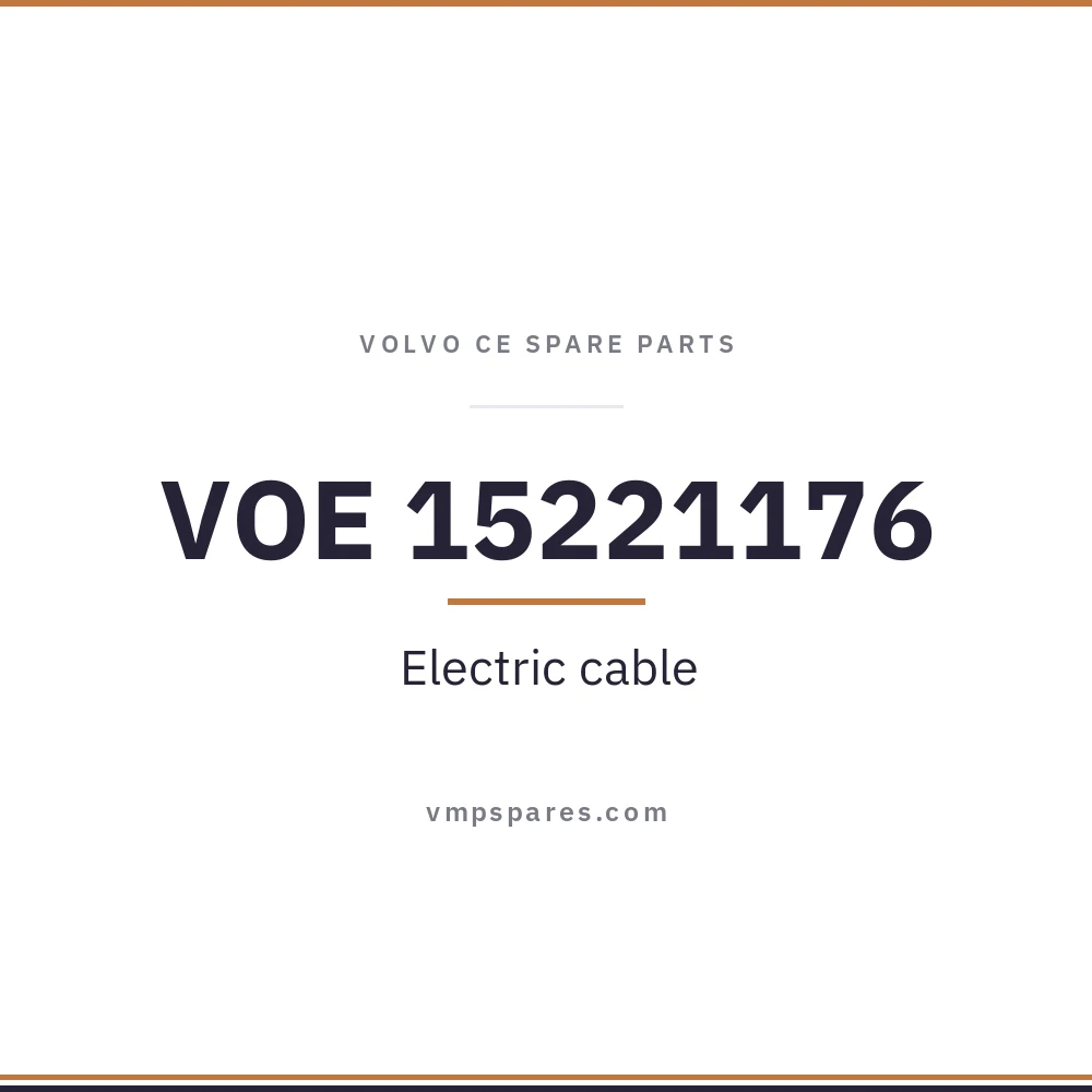 VOE 15221176 – Electric cable