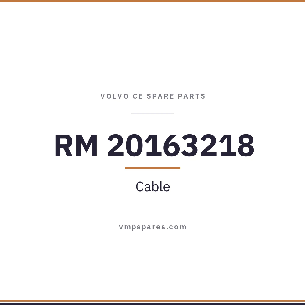 RM 20163218 – Cable