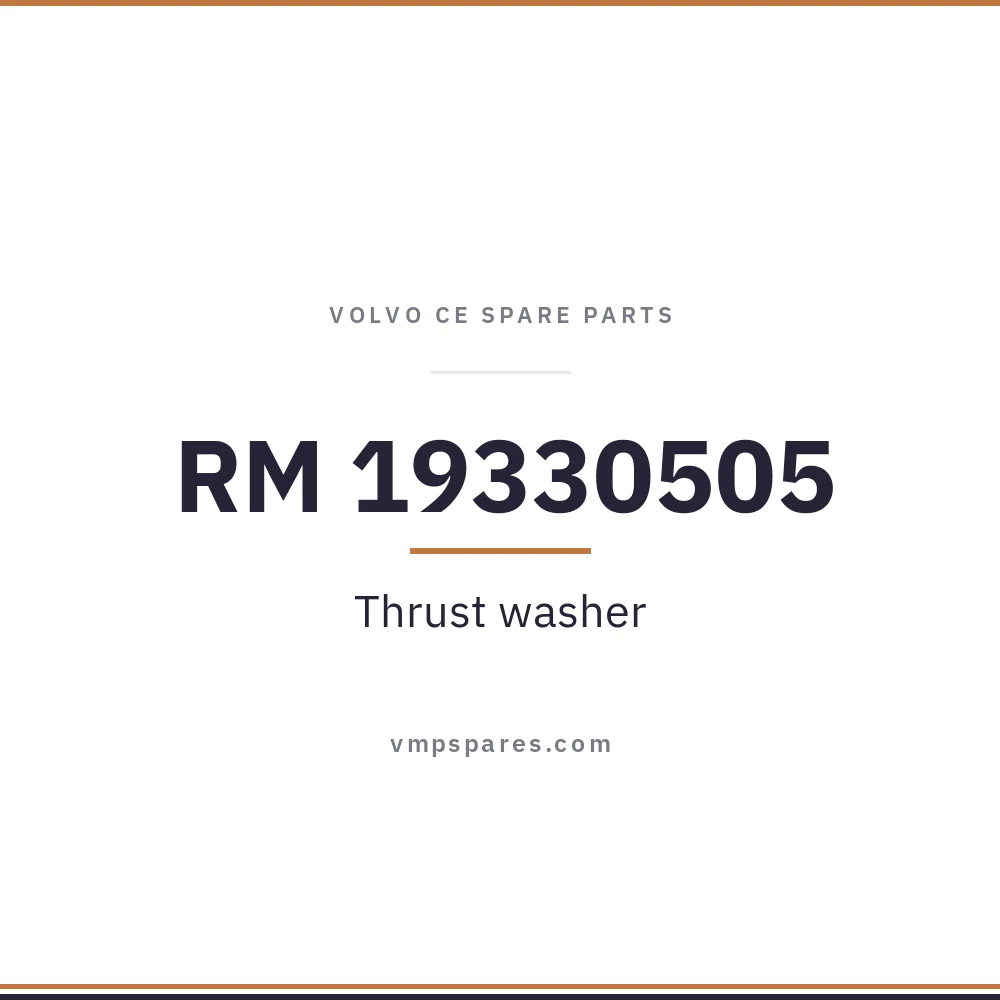RM 19330505 – Thrust washer