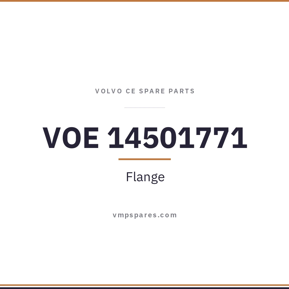 VOE 14501771 – Flange