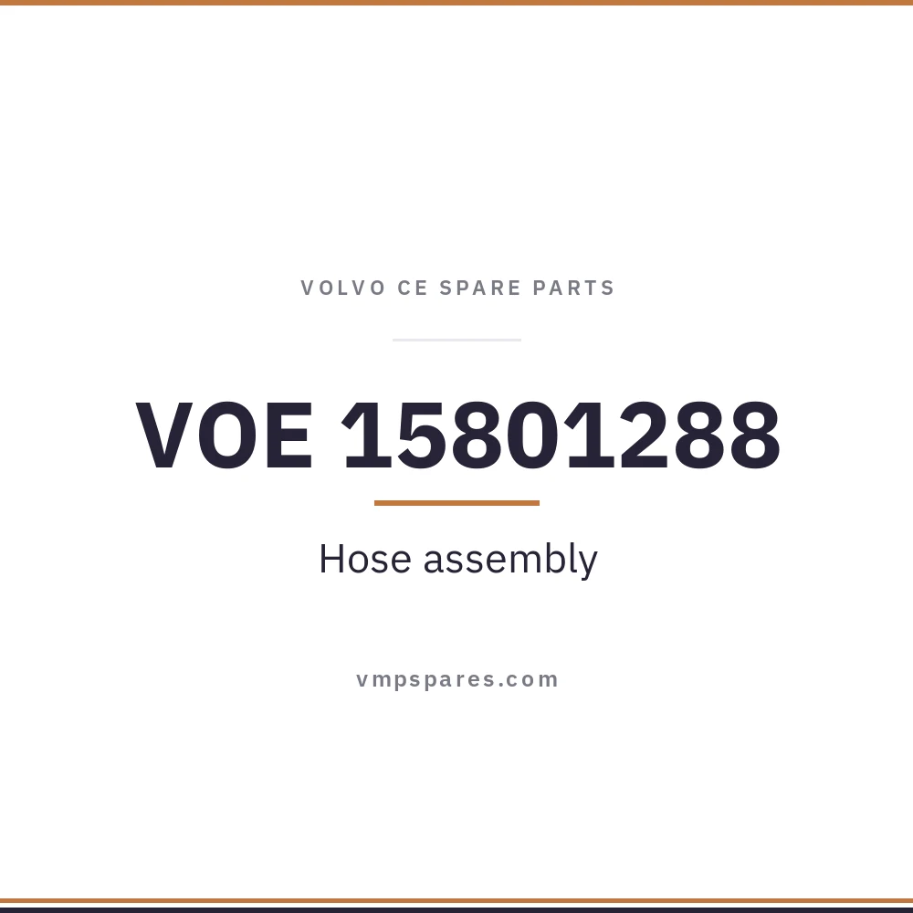 VOE 15801288 – Hose assembly