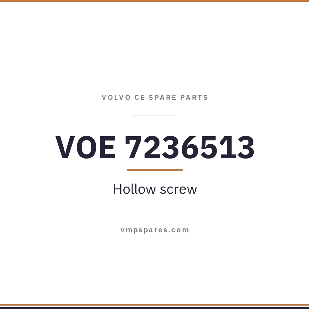 VOE 7236513 – Hollow screw