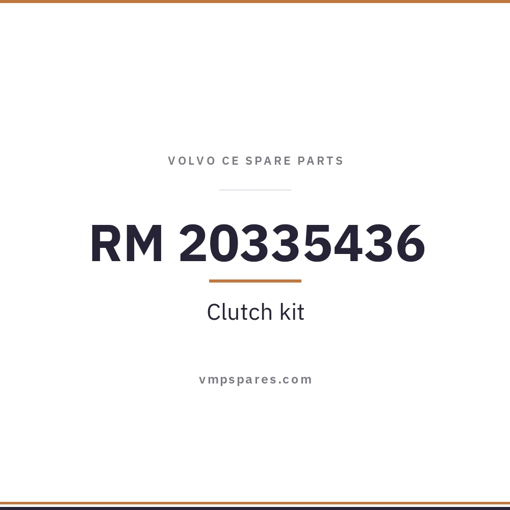 RM 20335436 – Clutch kit