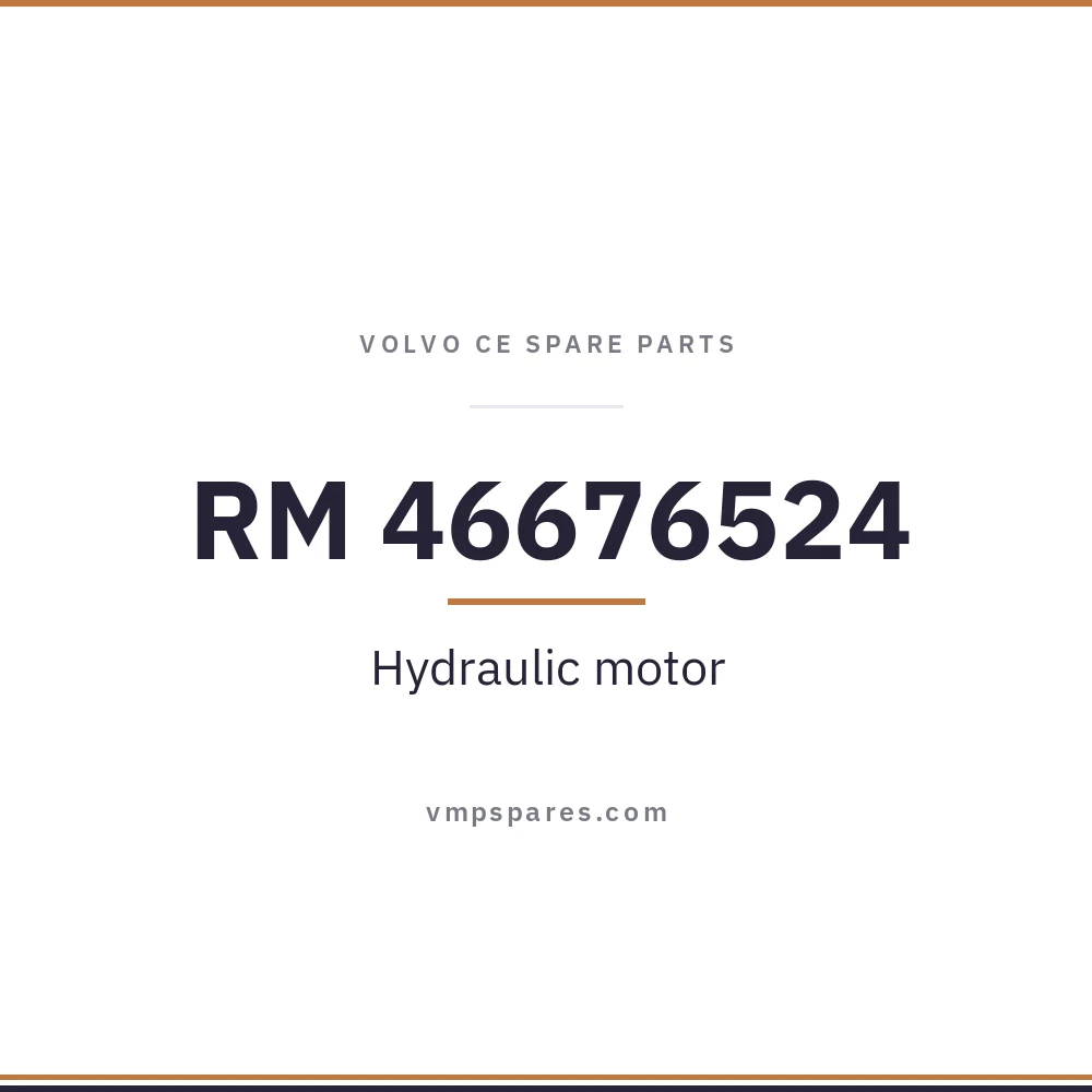 RM 46676524 – Hydraulic motor