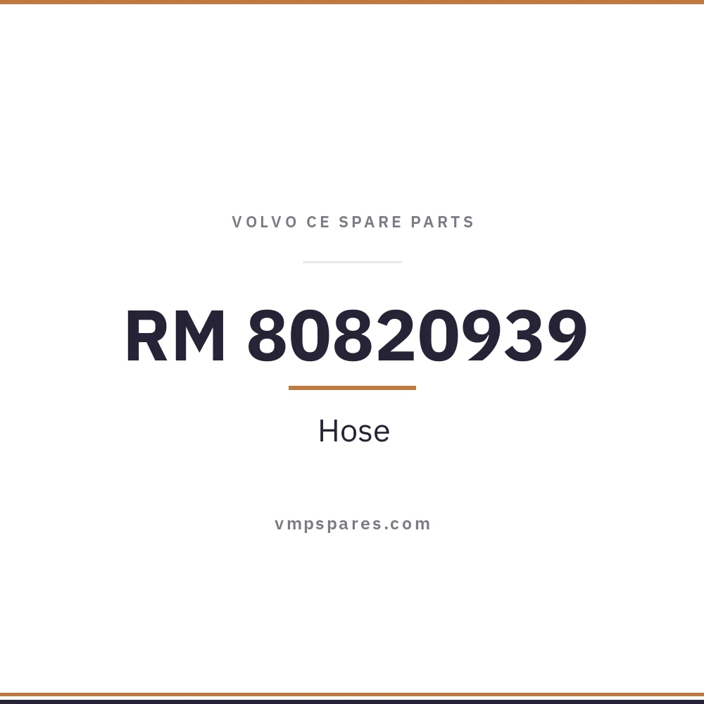 RM 80820939 – Hose