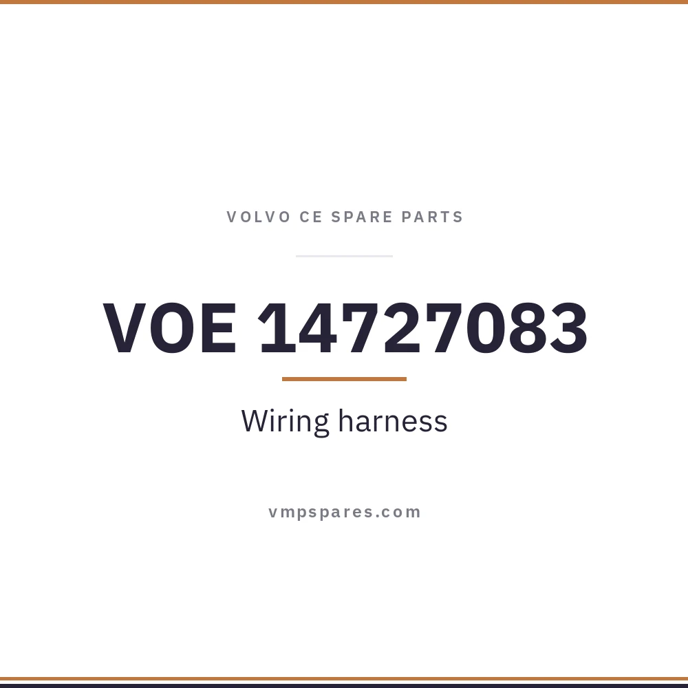 VOE 14727083 – Wiring harness