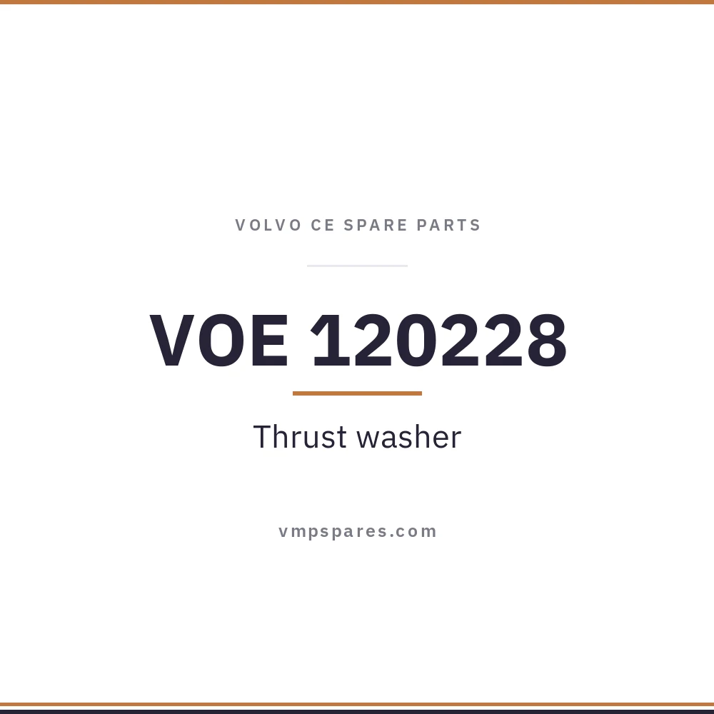 VOE 120228 – Thrust washer