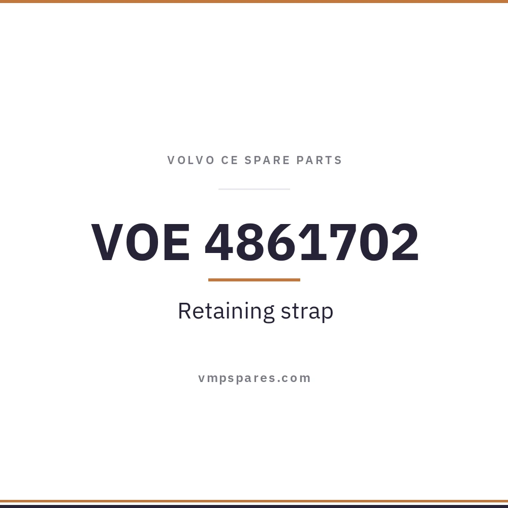 VOE 4861702 – Retaining strap