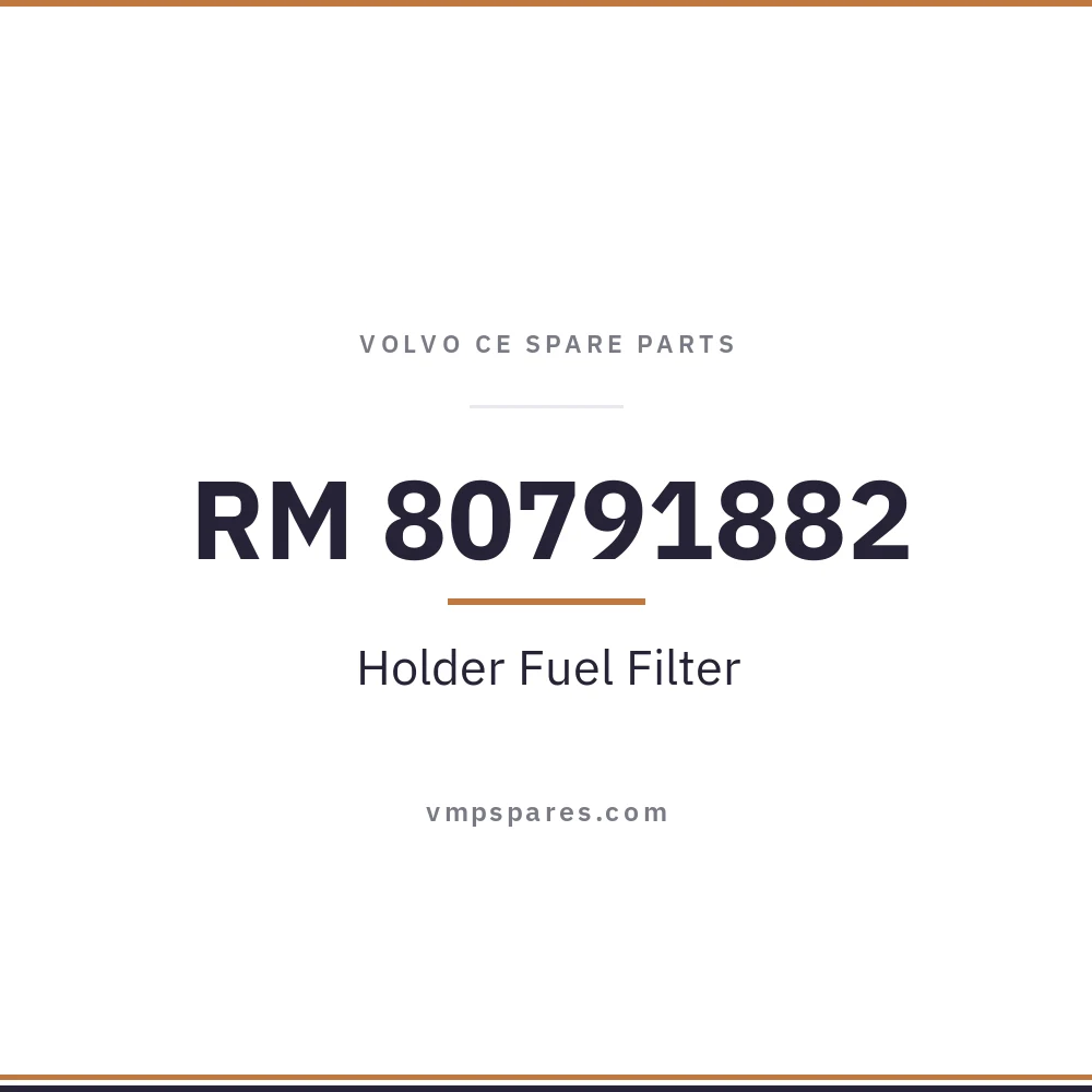 RM 80791882 – Holder Fuel Filter