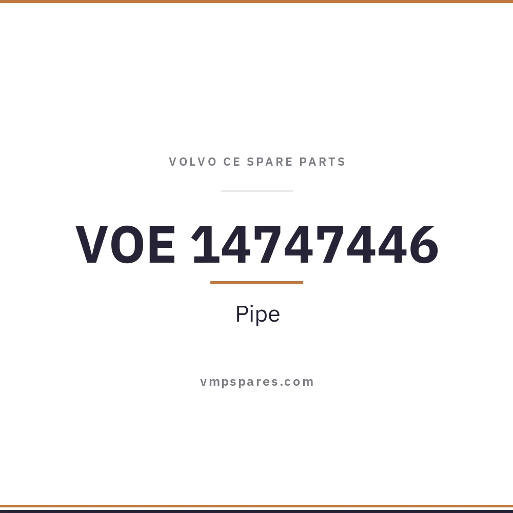 VOE 14747446 – Pipe