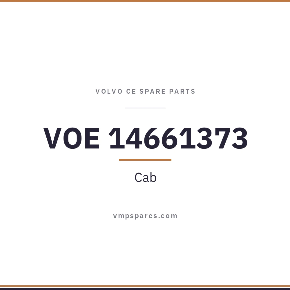 VOE 14661373 – Cab