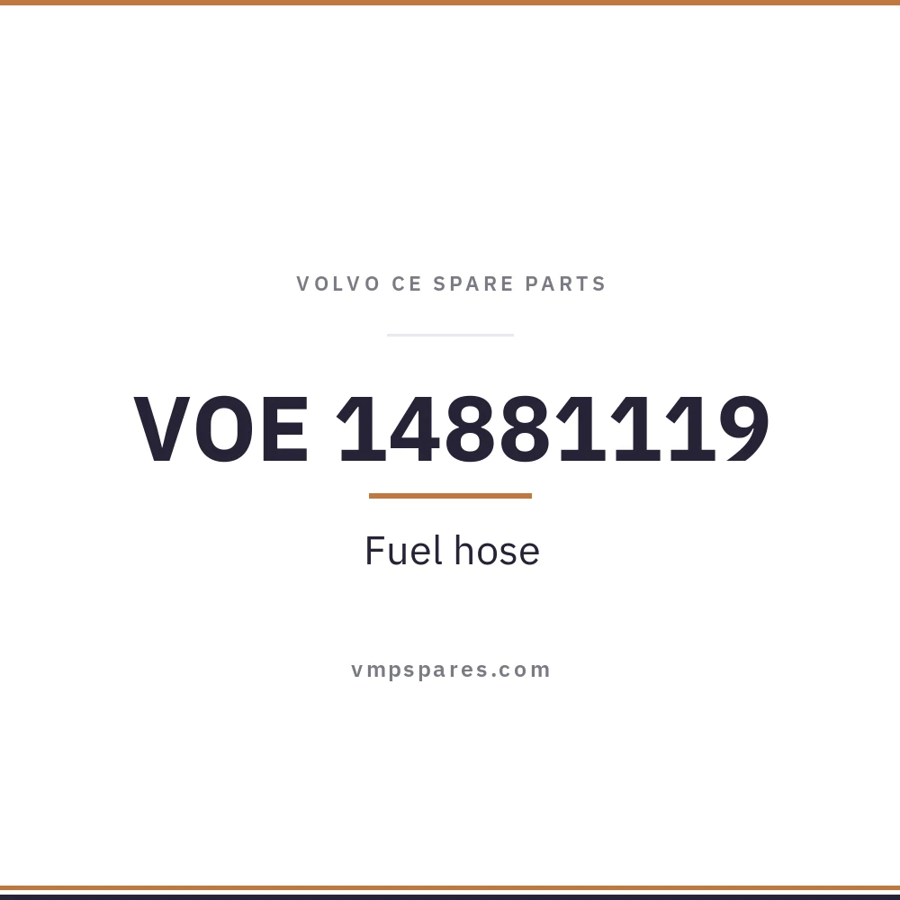 VOE 14881119 – Fuel hose