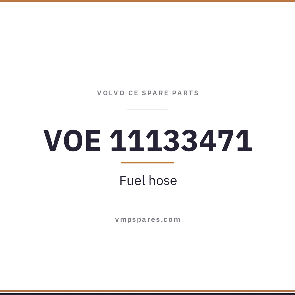 VOE 11133471 – Fuel hose
