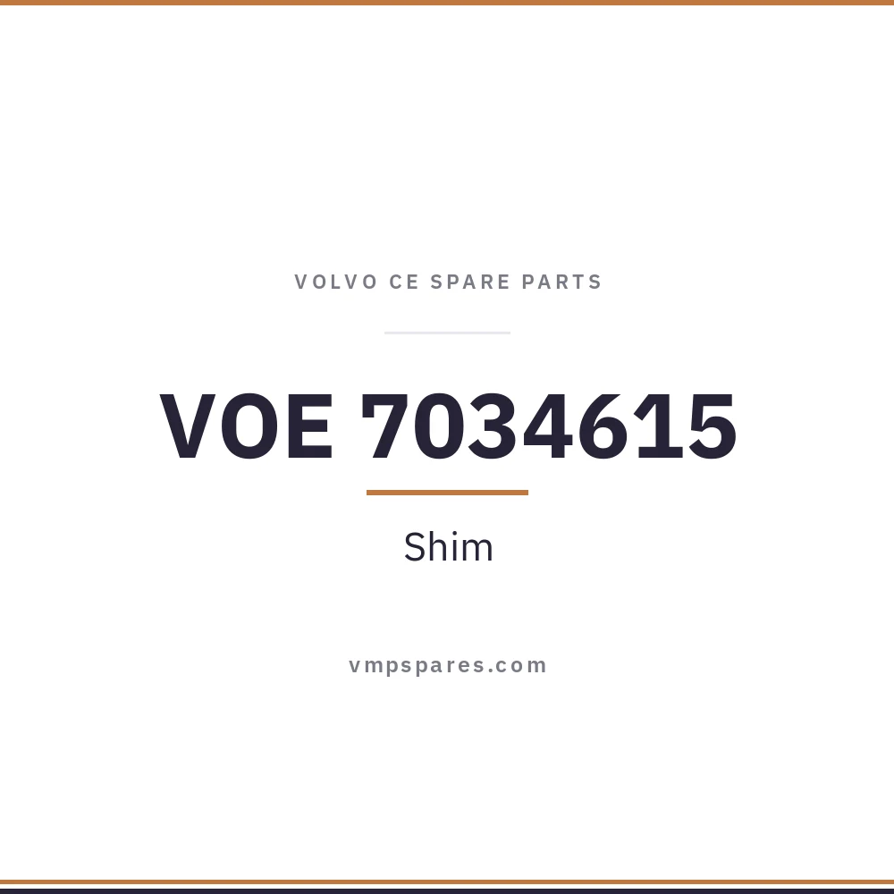 VOE 7034615 – Shim