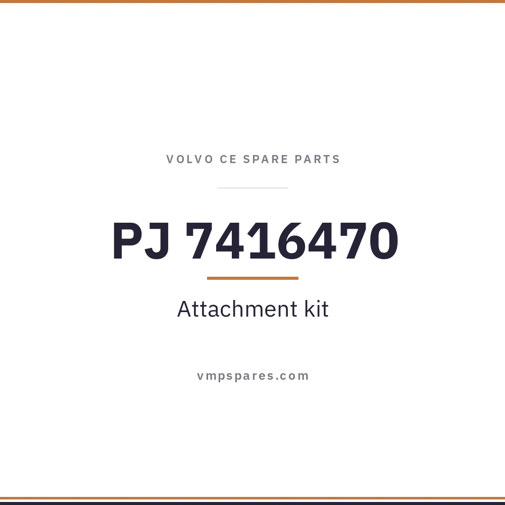 PJ 7416470 – Attachment kit
