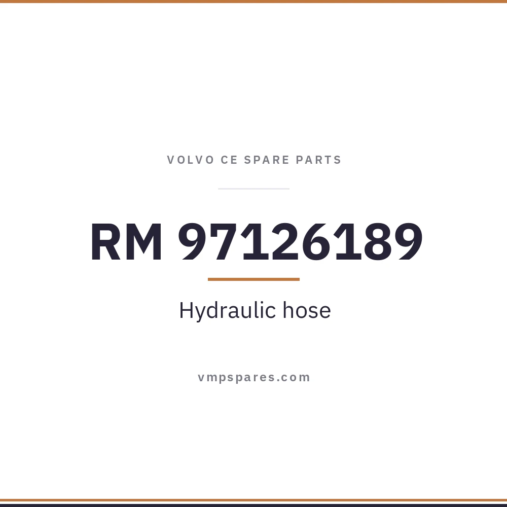 RM 97126189 – Hydraulic hose