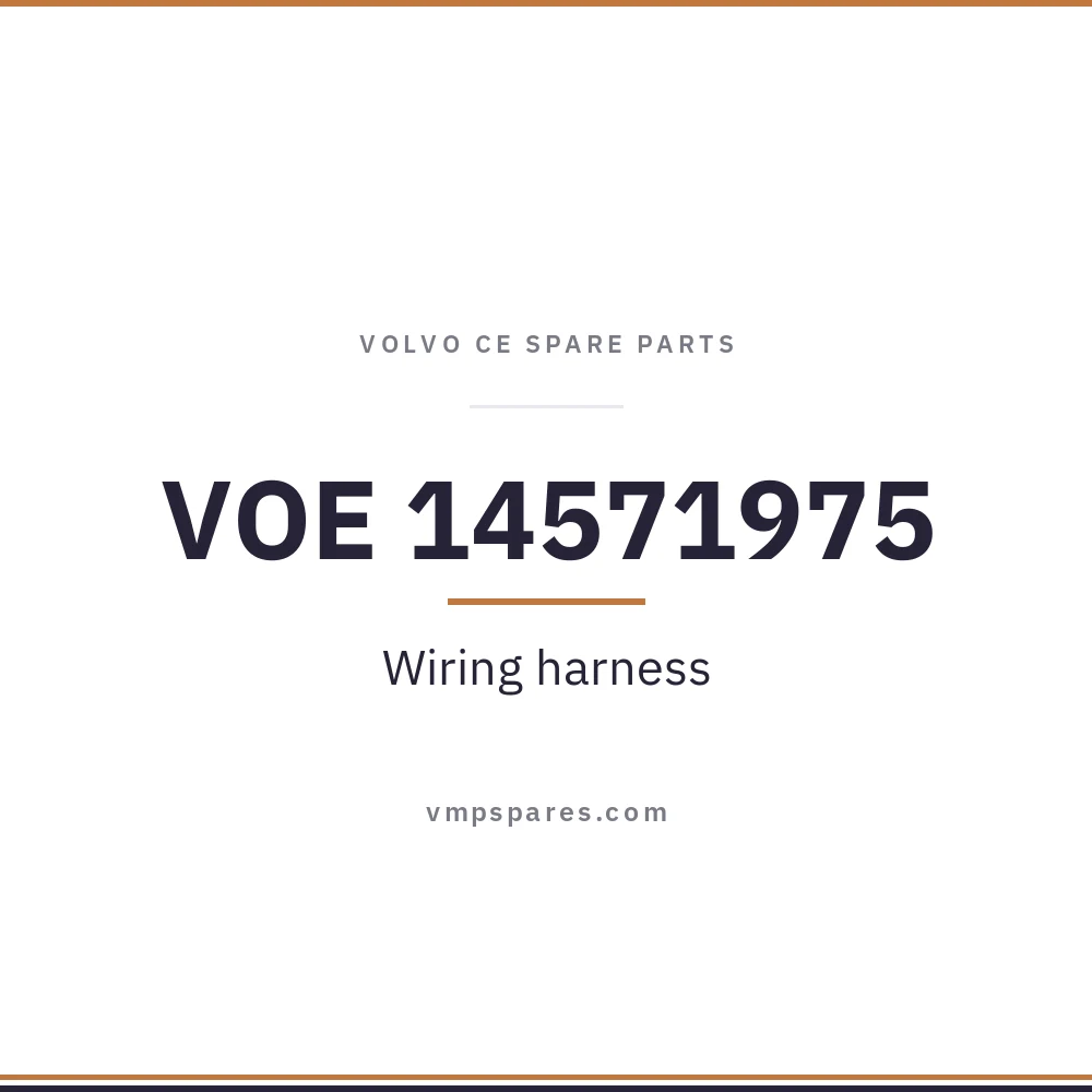 VOE 14571975 – Wiring harness