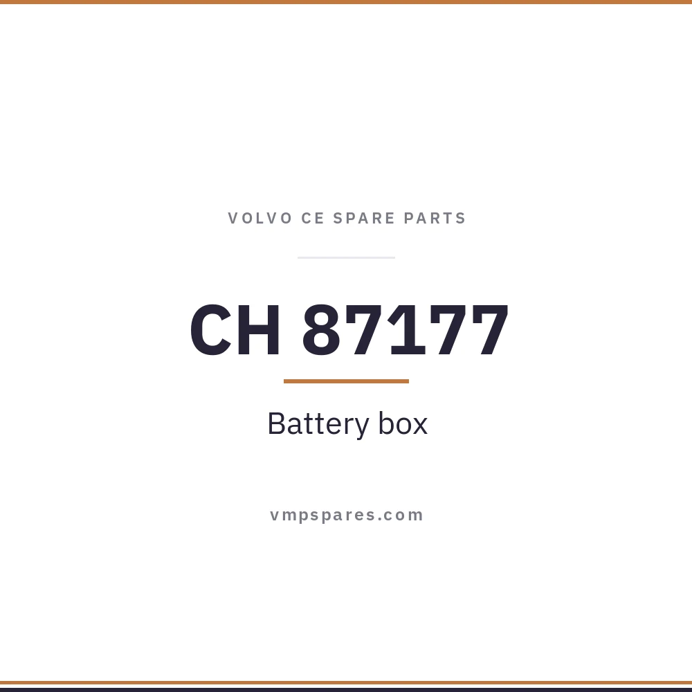 CH 87177 – Battery box
