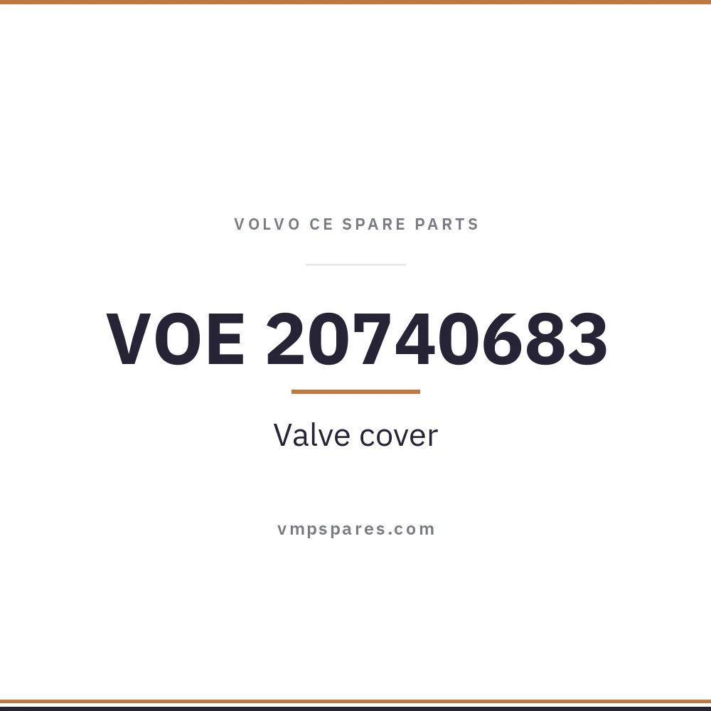 VOE 20740683 – Valve cover