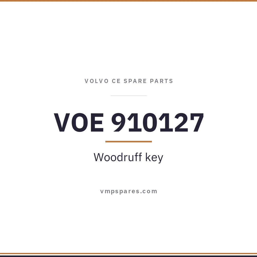 VOE 910127 – Woodruff key