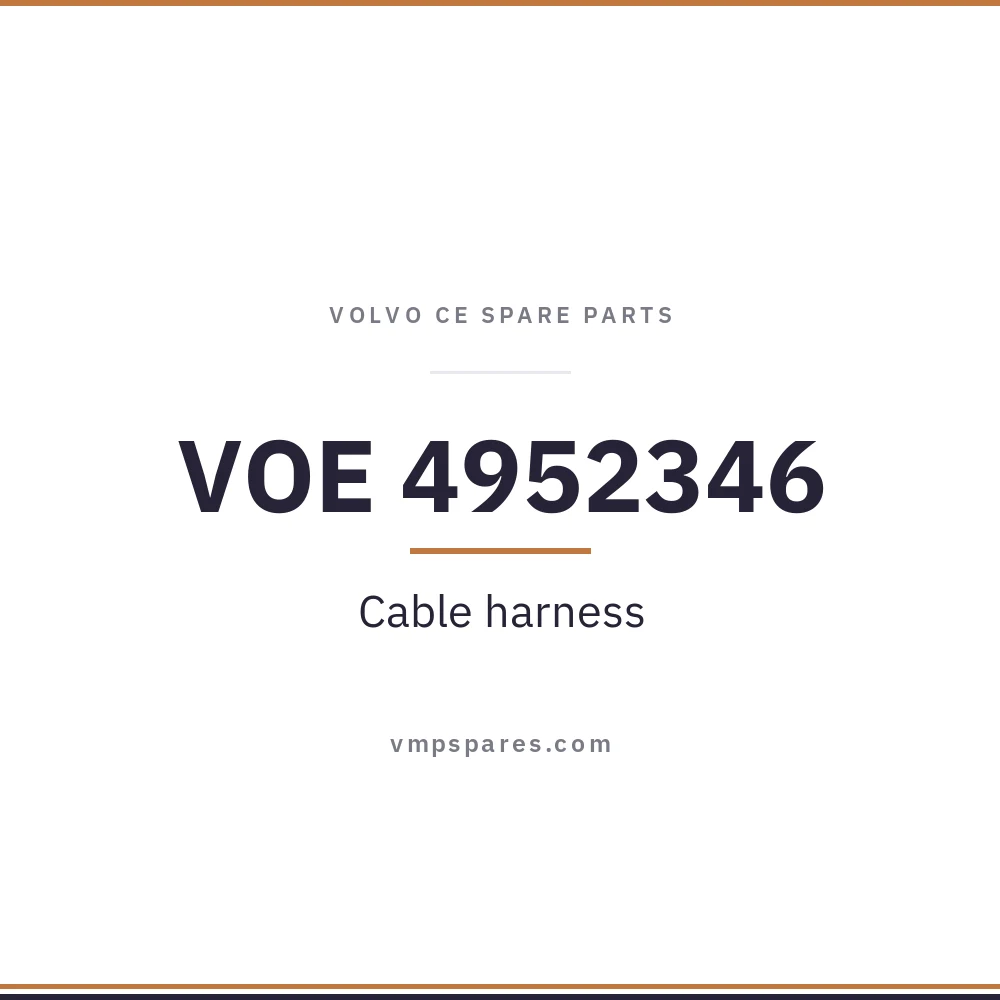 VOE 4952346 – Cable harness