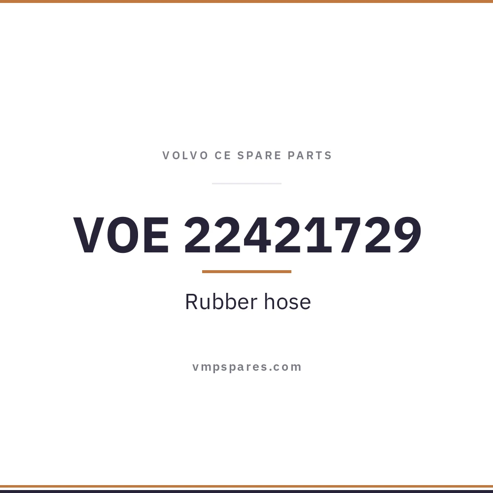 VOE 22421729 – Rubber hose