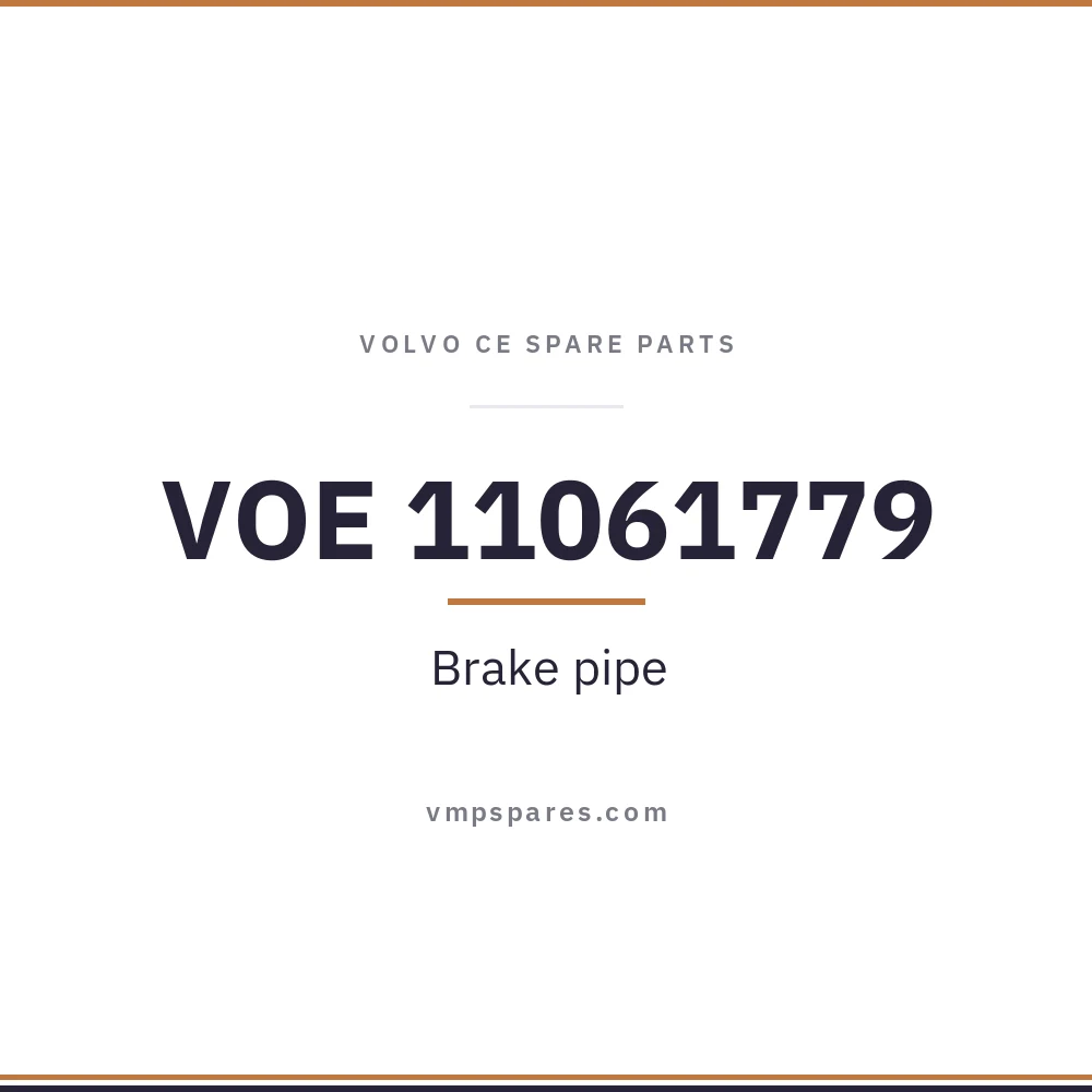 VOE 11061779 – Brake pipe