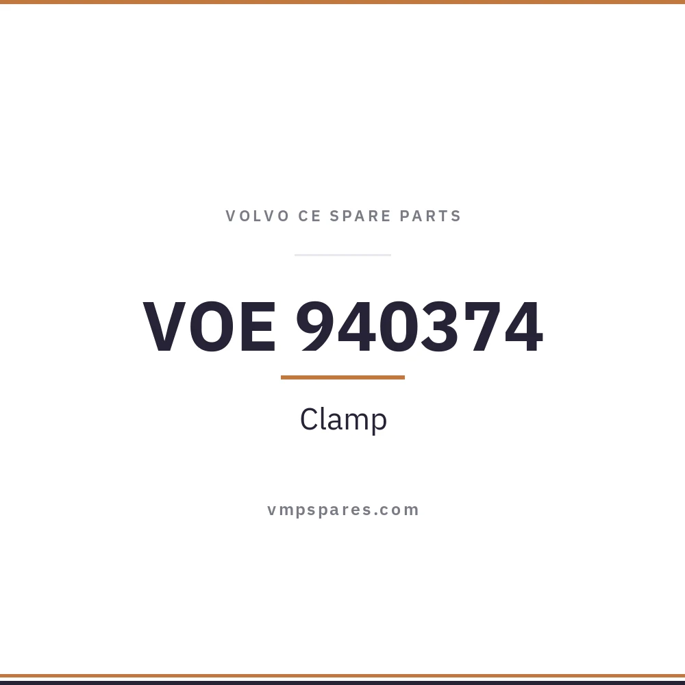VOE 940374 – Clamp