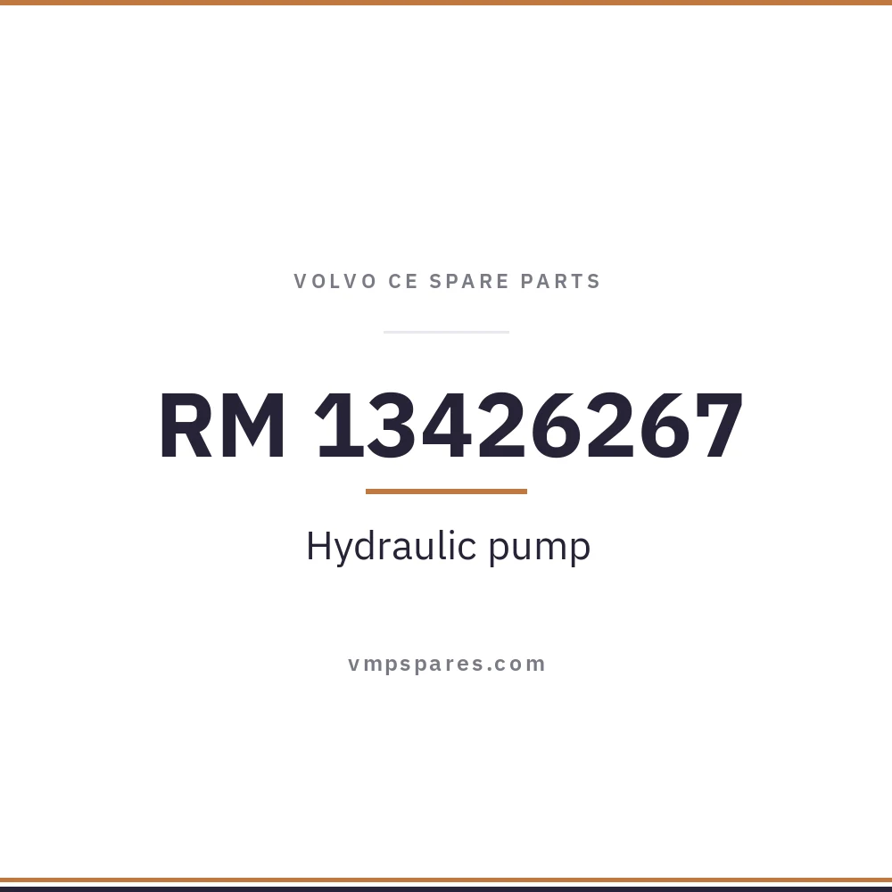 RM 13426267 – Hydraulic pump