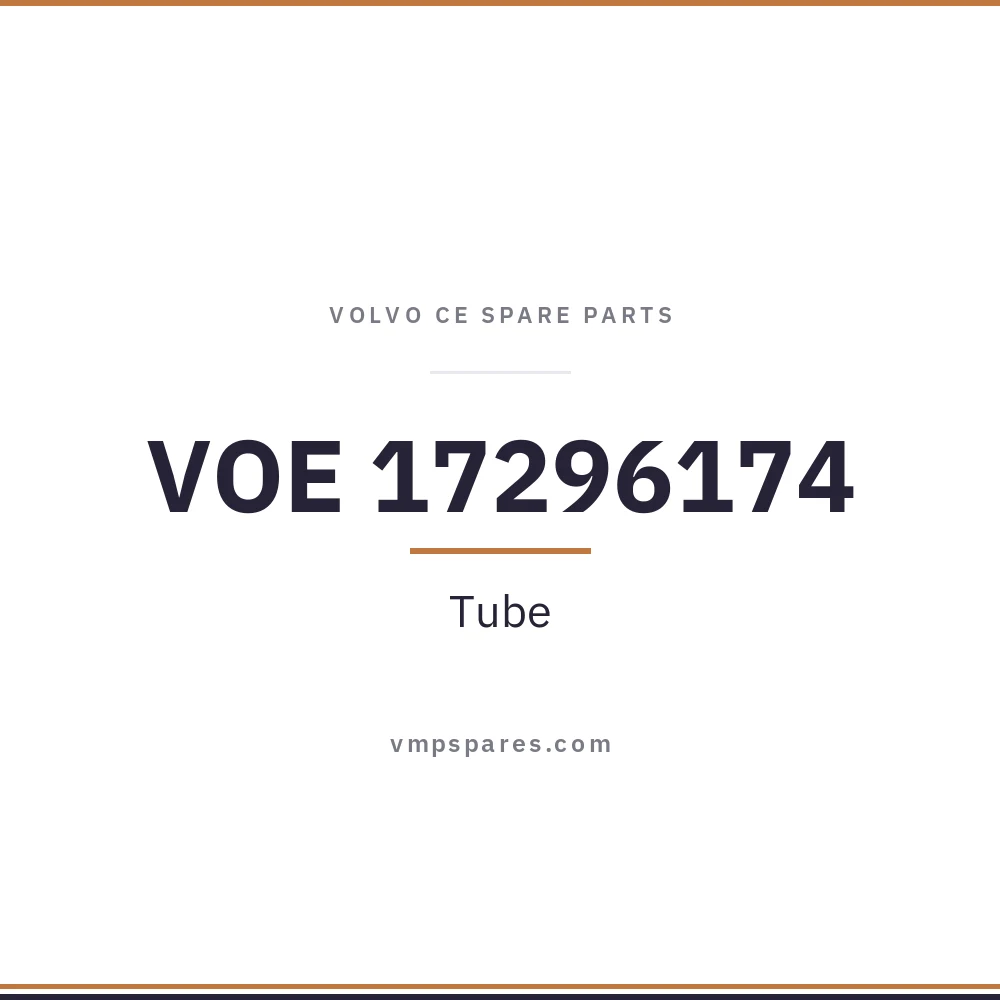 VOE 17296174 – Tube