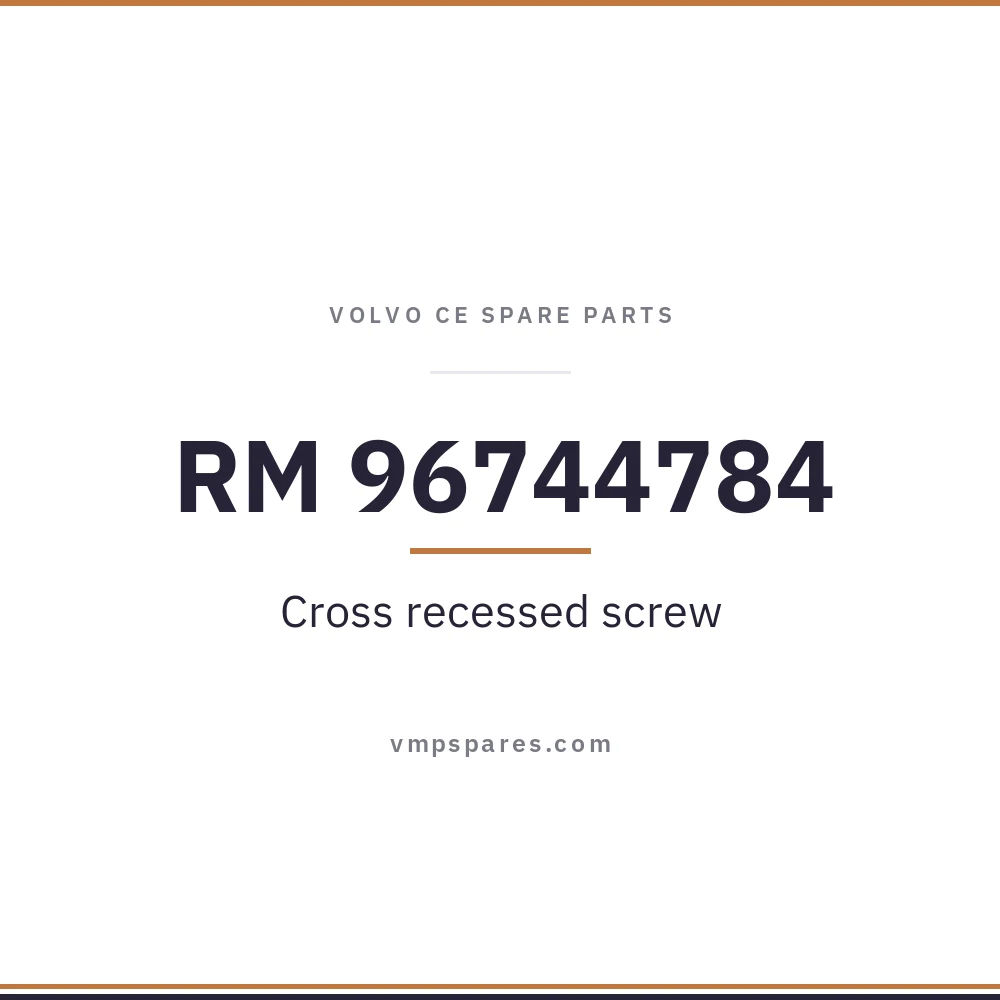 RM 96744784 – Cross recessed screw