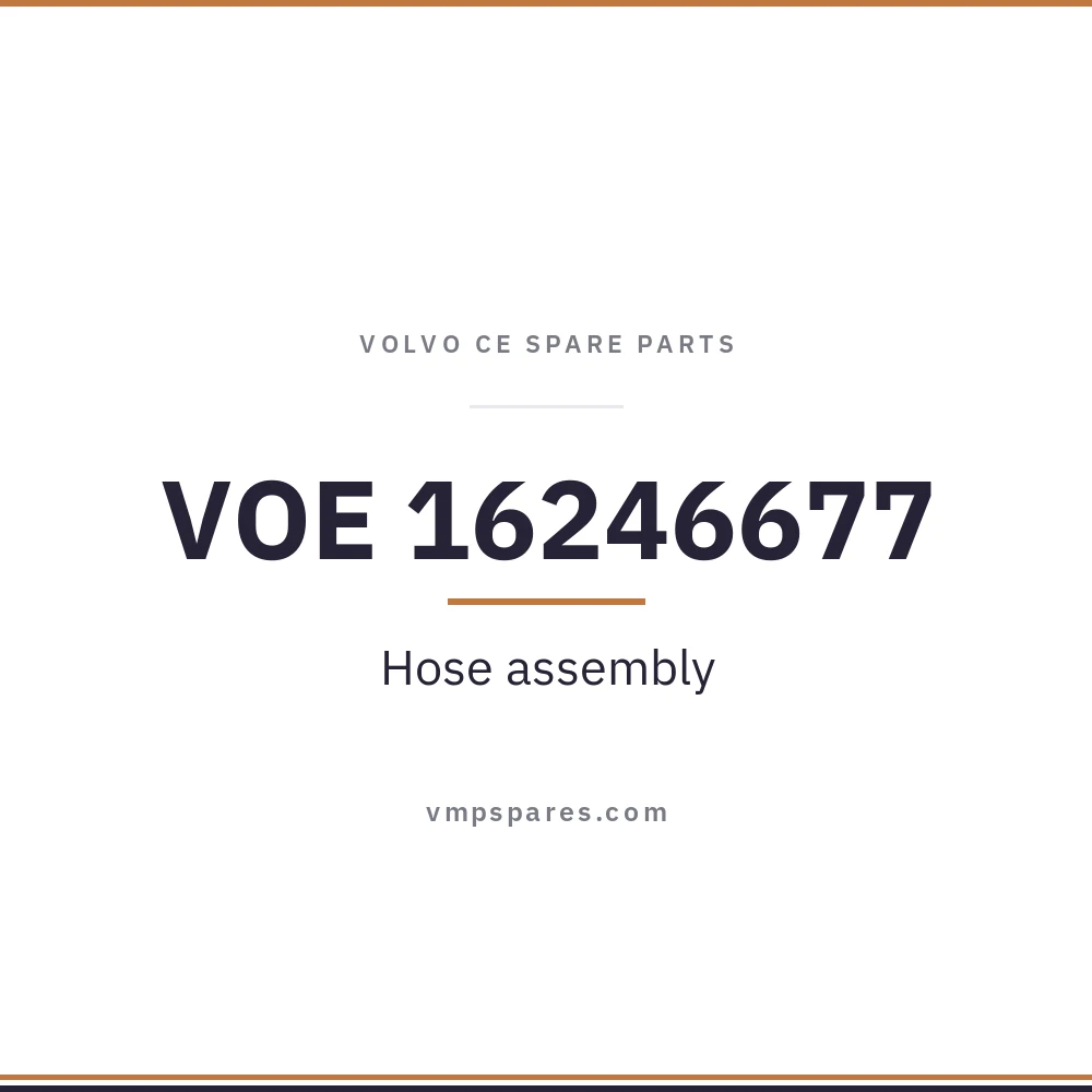 VOE 16246677 – Hose assembly