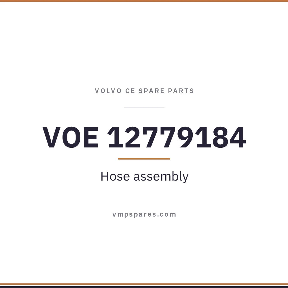 VOE 12779184 – Hose assembly