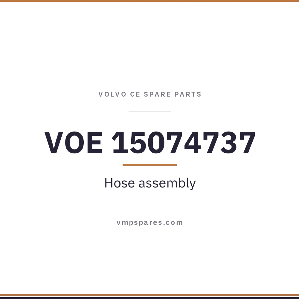 VOE 15074737 – Hose assembly